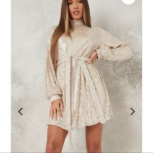 NWT Missguided sequin dress